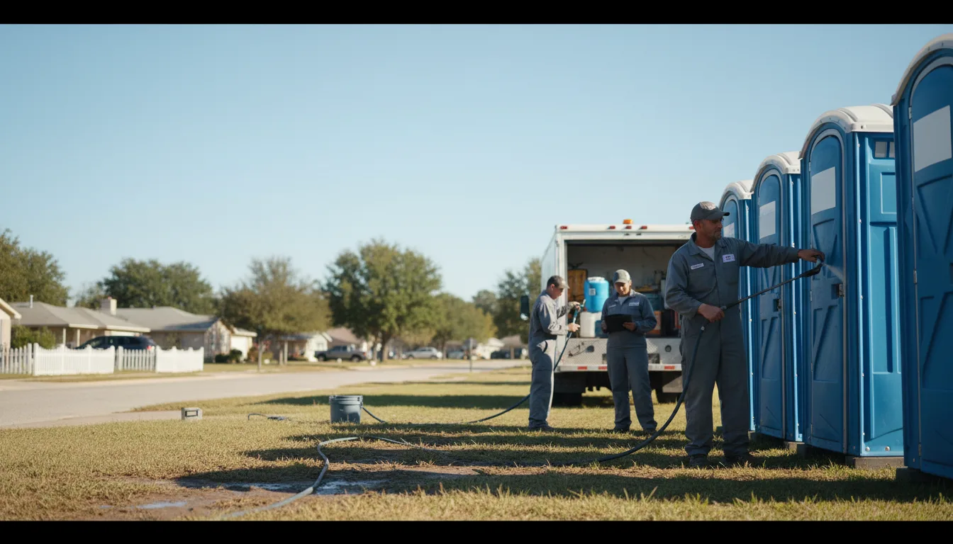 Long-Term Portable Toilet Rental in Gantt, SC near me